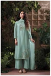 Aivoria 4463 By Ganga Bemberg Silk Satin Plazzo Suits
